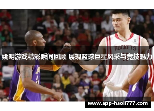 姚明游戏精彩瞬间回顾 展现篮球巨星风采与竞技魅力 姚明游戏精彩瞬间回顾 展现篮球巨星风采与竞技魅力